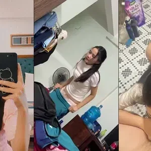 Bé sinh viên bướm hồng hào anh hành hạ em từ phòng tắm ra đến giường ngủ