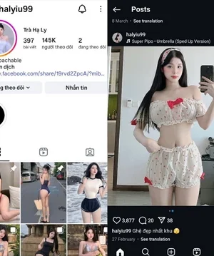 Hot instagram Trà Hạ Ly và hậu trường chụp ảnh NUDE