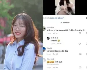 Lộ clip Camera em hot Tiktoker không mặc gì khi ở nhà