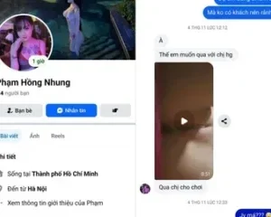 Phạm Hồng Nhung call sex với bạn trai